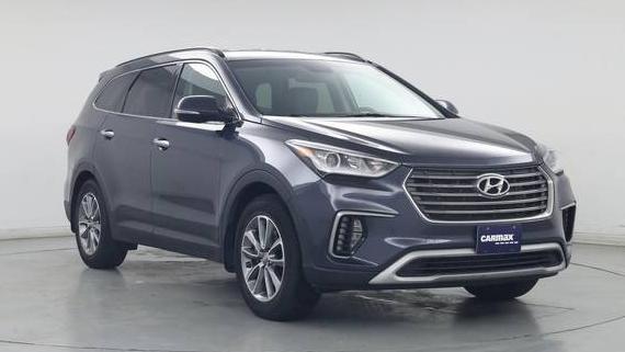 HYUNDAI SANTA FE 2018 KM8SN4HF4JU280442 image